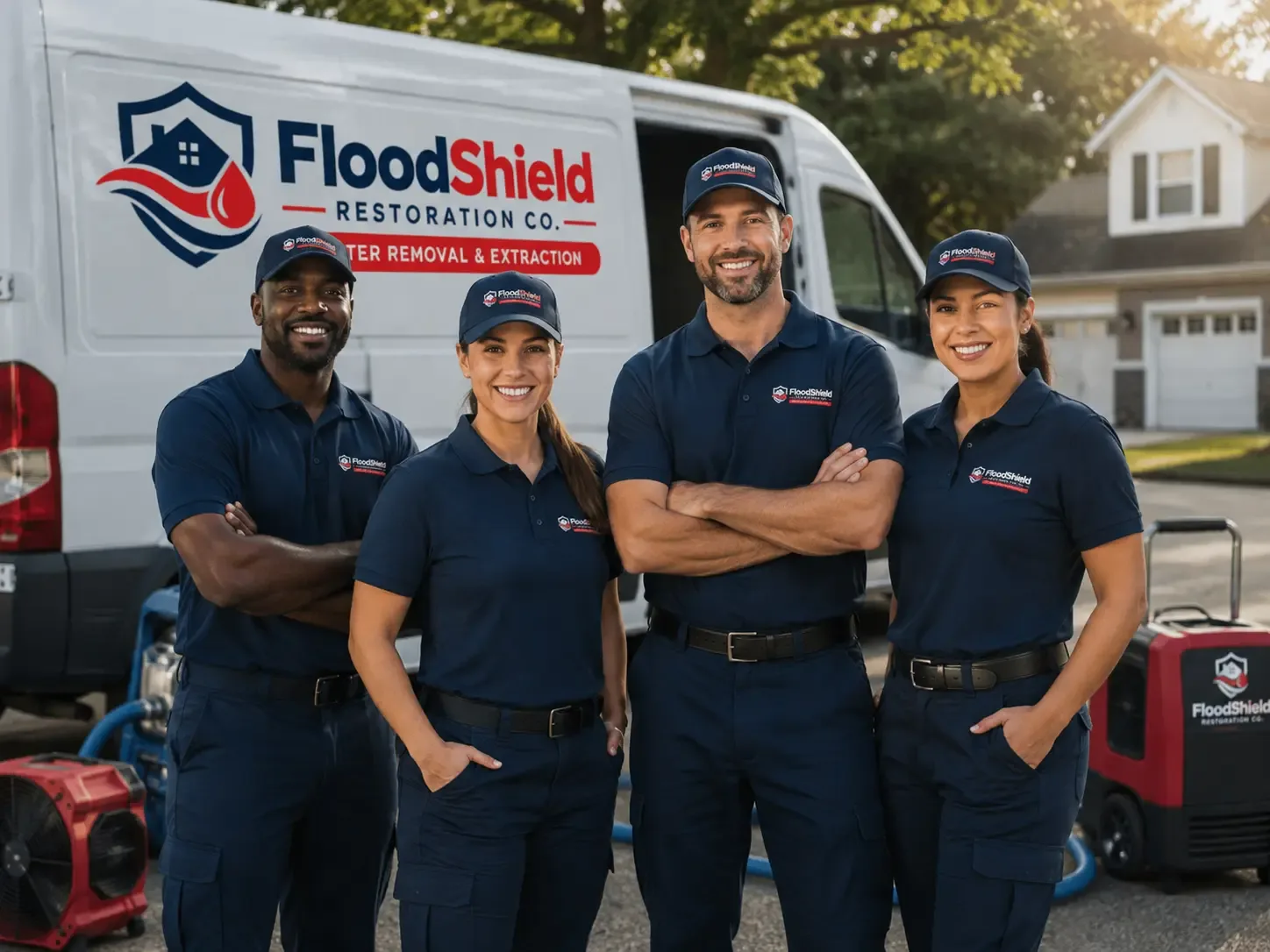 Flood Damage Restoration company in Rowlett, TX